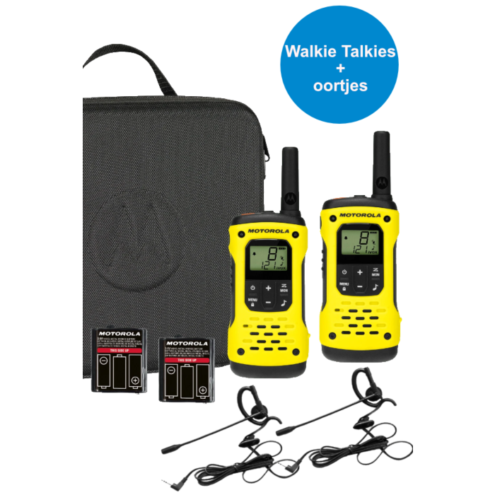 Motorola Talkabout T92 H2o met oortjes main product photo