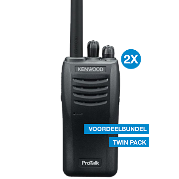 Kenwood TK-3501 Twin Pack vergunningsvrije portofoonset